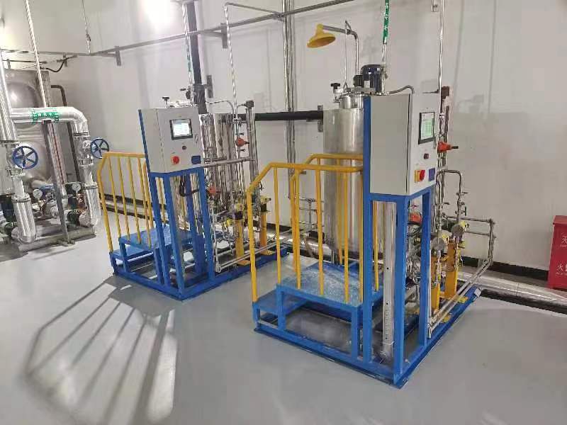 石家莊藥廠采購加藥裝置安裝現場 石家莊藥廠采購加藥裝置安裝現場